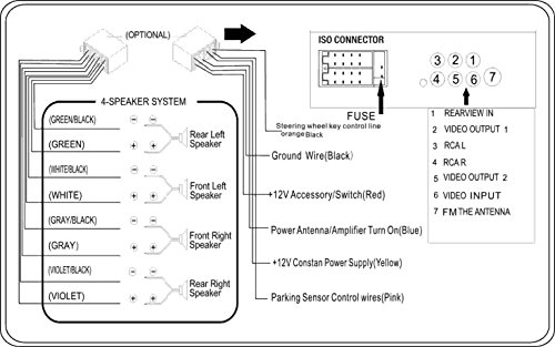 car mp5 player wiring diagram